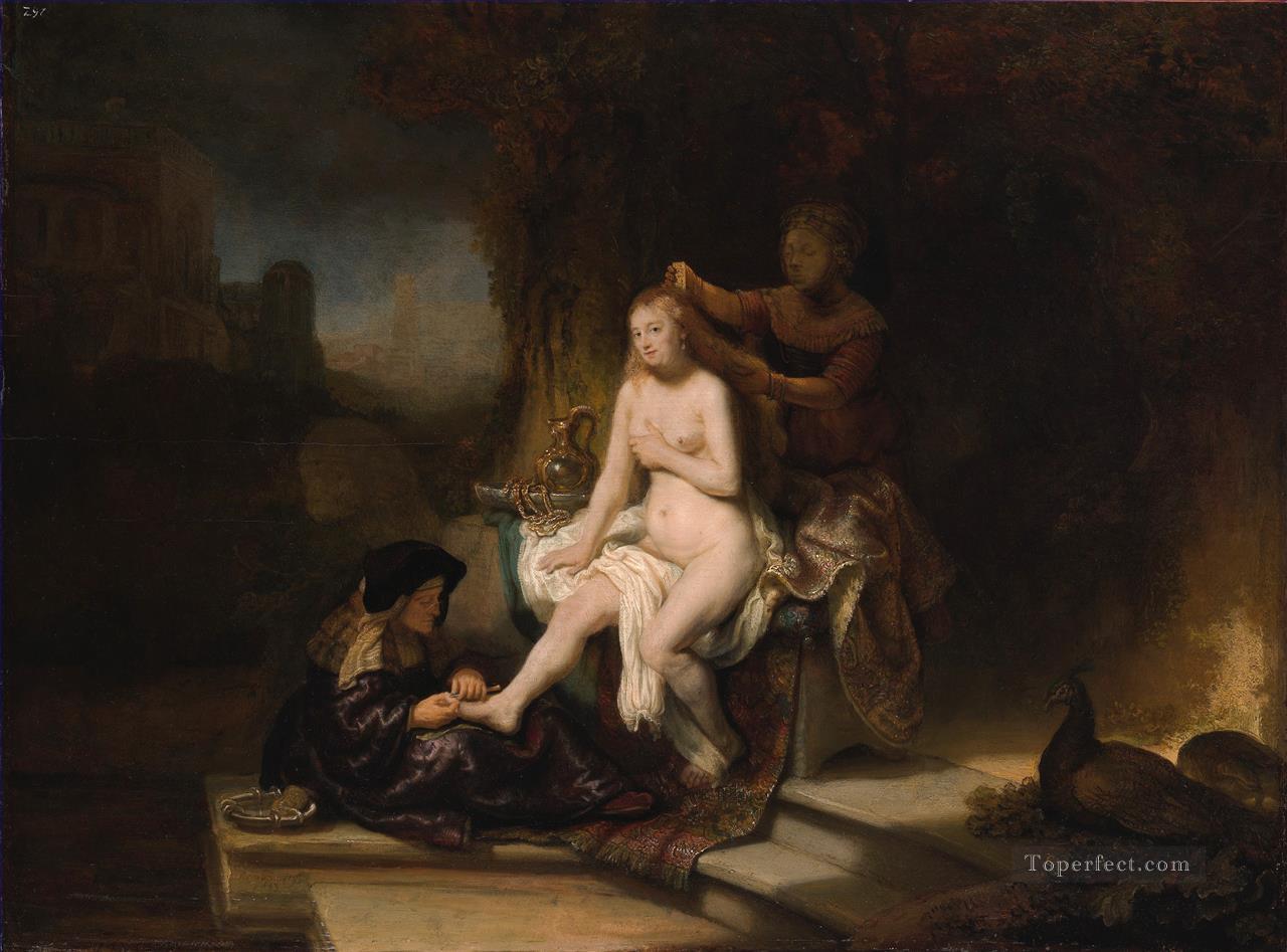 The Toilet of Bathsheba Rembrandt Oil Paintings